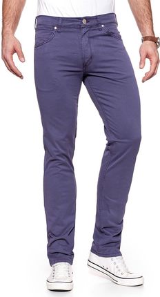 Wrangler Spodnie Męskie Greensboro Dusk Purple W15Qru25K