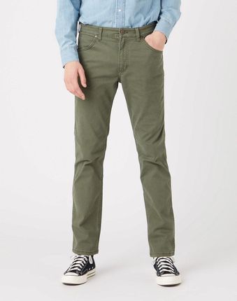 Wrangler Greensboro Męskie Spodnie Jeansowe Militare Green W15Q71G40