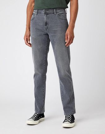 Wrangler Męskie Spodnie Jeansowe Texas Taper Grey Ace W12T3051U