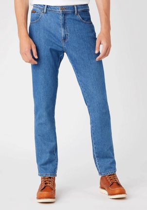 Wrangler Texas Taper Męskie Spodnie Jeansowe All In Stone W12T3831T