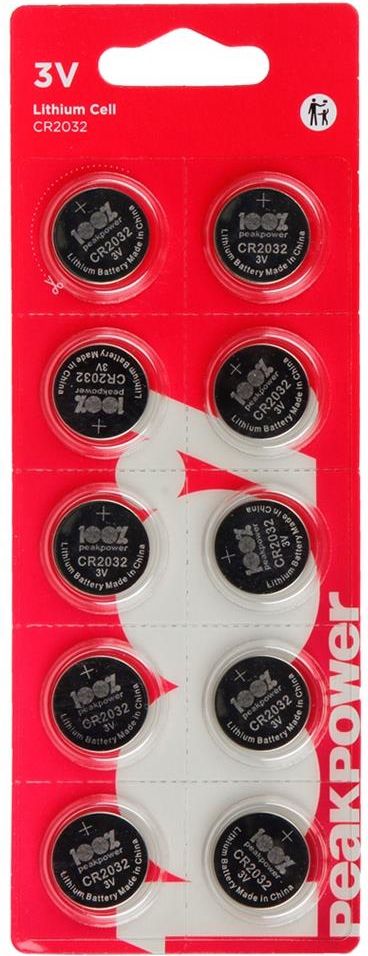 10 BATTERIE AL LITIO CR2032 3V VOLT, PER OROLOGIO Auto Pile A Bottone Cr2032 - Foto 13