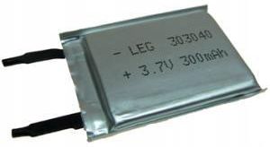 Batterie Li-Po 3.7V 320mAh AKYGA AKY0300 - Connecteur JST 2 Broches - Pour Projets Électroniques