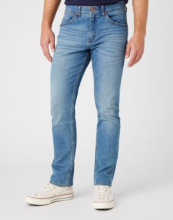 Wrangler Greensboro Męskie Spodnie Jeansowe Tnted Indigo W15Qcs29S