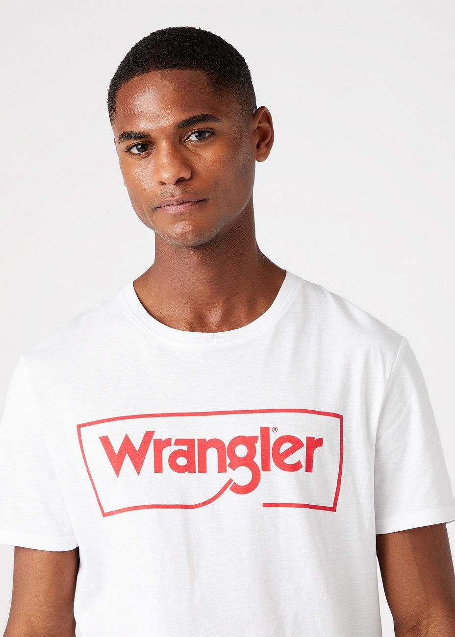 Frame Logo Tee T-Shirts & Polos Für Herren Wrangler DE