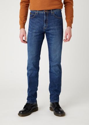 Wrangler Arizona Meskie Spodnie Jeansowe Burnt Blue W12O3339E