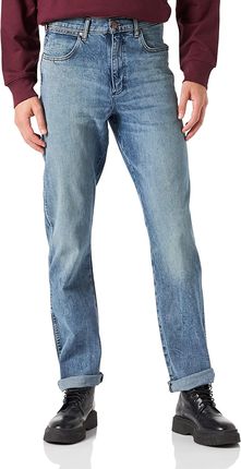 Wrangler Texas Męskie Spodnie Jeansowe Auth Indig W1215915Q