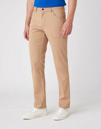 Wrangler Texas Slim Męskie Spodnie Jeansowe Cornstalk W12Swax4K