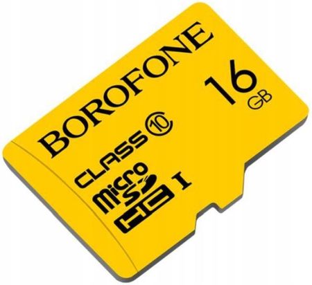 Borofone Karta Pamięc Tf Micro 16 Gb Sdhc Klasa 10
