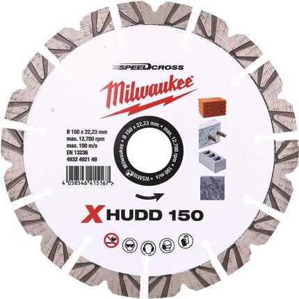 Milwaukee Tarcza Speedcross Premium Xhudd 150Mm 4932492149