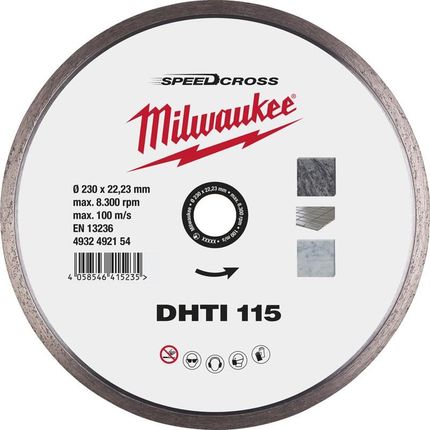 Milwaukee Tarcza Speedcros Dhti 115Mm 4932492154