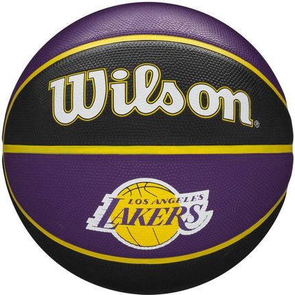 Wilson Nba Team Los Angeles Lakers Ball R7 Czarny Purpurowy