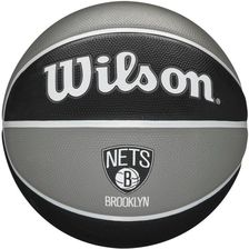 Zdjęcie Wilson Nba Team Brooklyn Nets Ball R7 Czarny Szary - Nowa Sarzyna