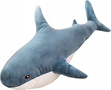 Miś Gustaw Duży Wielki Rekin Pluszowy 60Cm Ciemnoniebieski