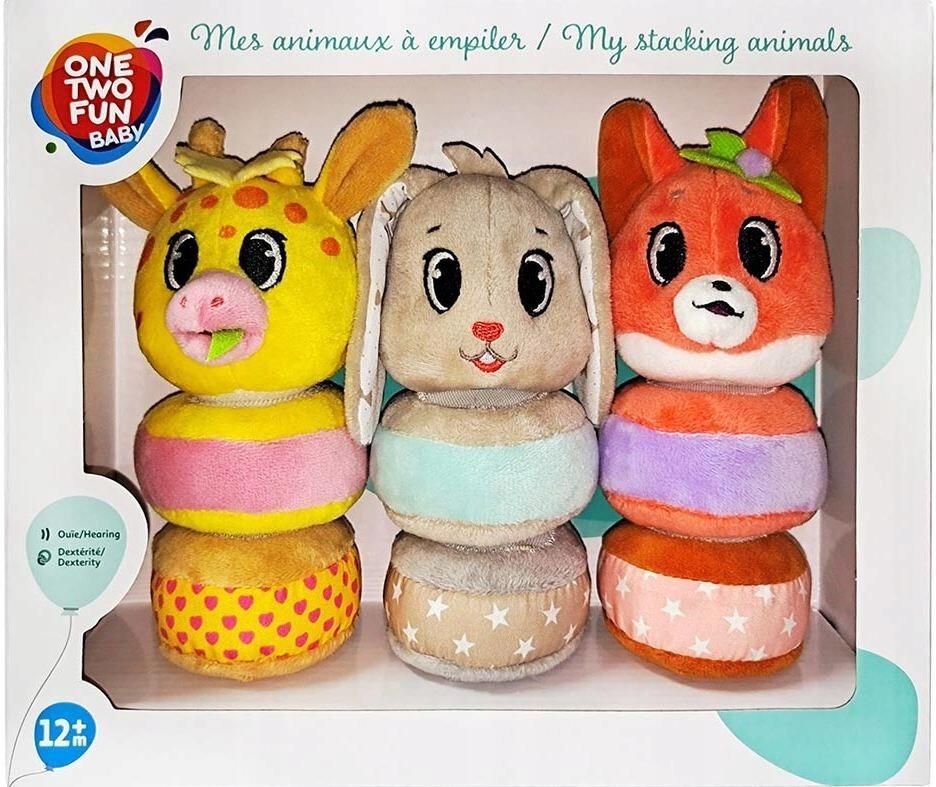 One Two Fun Jouet Bebe Auchan Boîte « Mes Formes En Bois » One Two Fun