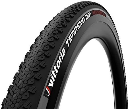 Vittoria Terreno Dry 700X38C Sztywny Pełny Czarny