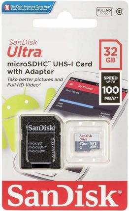 SanDisk Karta MicroSD SDSQUNR-032G-GN3MA 32 GB