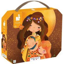 Janod Puzzle Inspirowane Klimt'Em W Walizce, 100 Elementów (J02577)