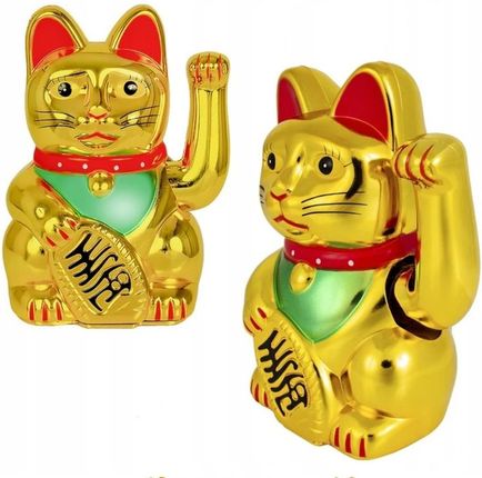 neko  Chiński Kot Szczęścia Japoński Maneki Neko 13Cm 611A4857