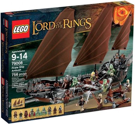 LEGO The Lord Of The Rings 79008 Zasadzka Na Statku Pirackim