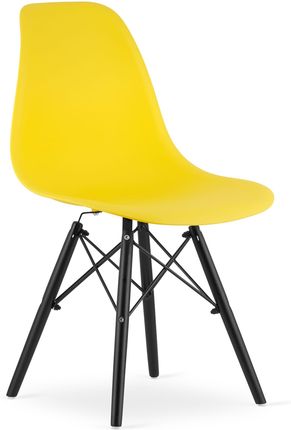 Żółte Krzesło York Osaka Z Czarnymi Nogami 3592/4-Osaka-Tolx18