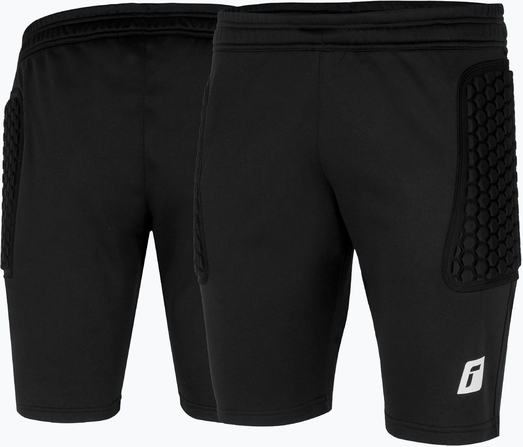 REUSCH 1722001 Cotton Bowl Short - Black With Hip Padding, Mesh Sides - View #9