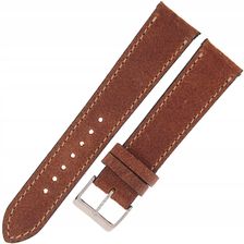 Lavvu Brązowy pasek RETRO z luksusowej skóry Top Grain 22 brązowy