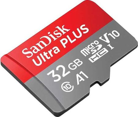 Karta pamięci SanDisk Ultra PLUS microSDHC 32GB A1 V10 U1