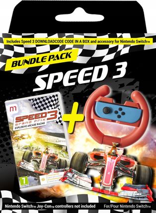 Speed 3 Grand Prix + kierownica (Gra NS)