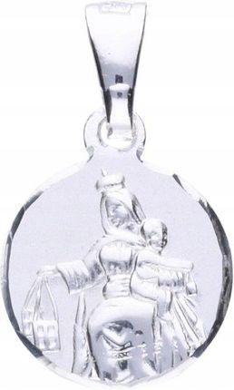 Medalik Wisiorek Srebro Szkaplerz Matka Boża Jezus