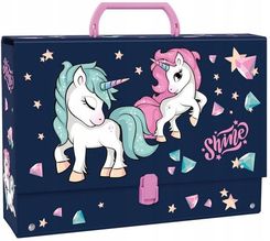 Zdjęcie Derform Teczka Z Rączką Gruba Dla Dziewczynki Jednorożec - Buk