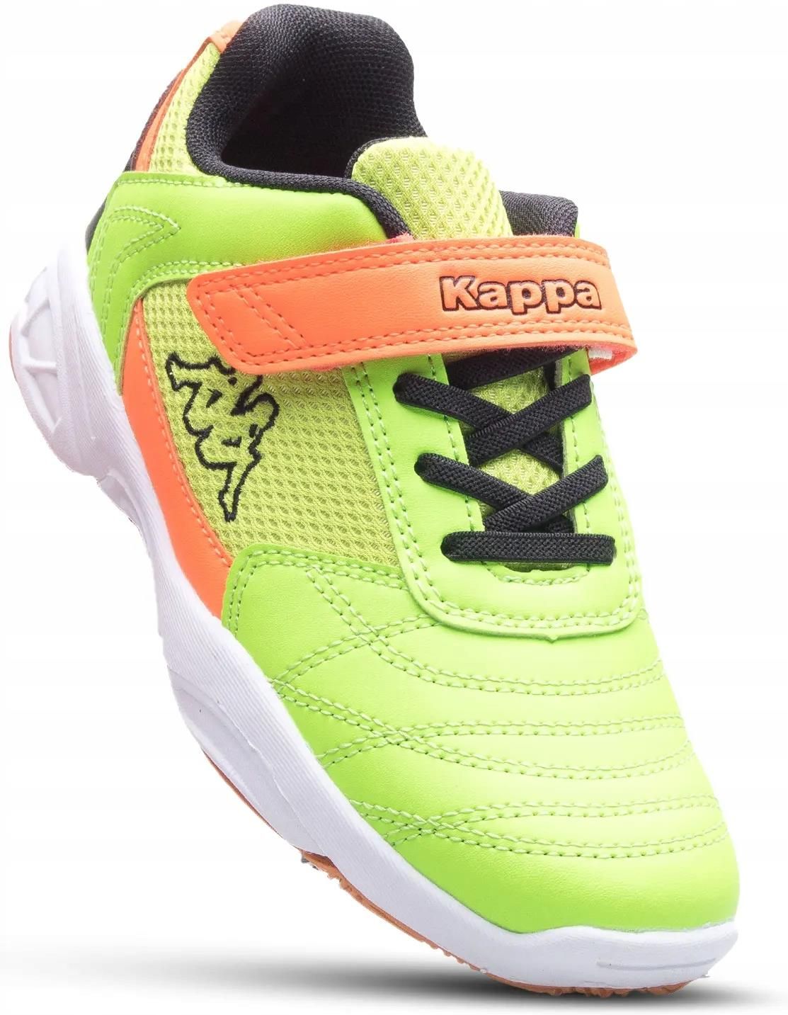 Kappa Dalton Kids Scarpe da Ginnastica Basse Unisex - Bambini e ragazzi, Nero (Black/White), 25 EU