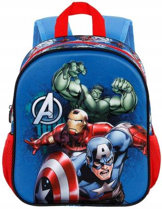 Karactermania Plecak Przedszkolny 3D Dla Chłopca Avengers