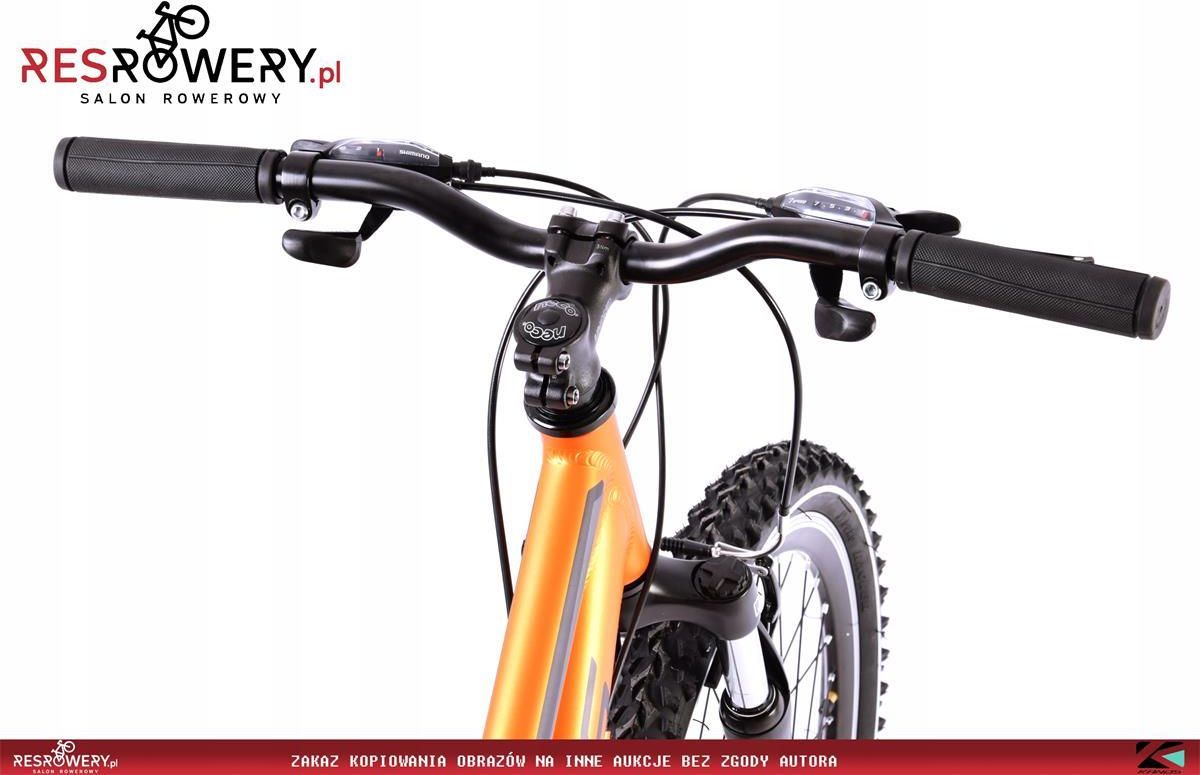 Rower Mtb Jr Kands Dragon Czarno Błękitny 24 2023 Rowery Górskie