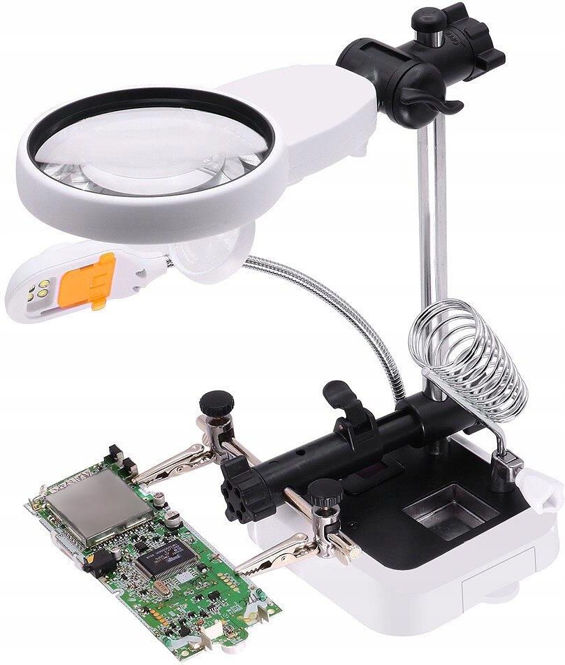 Reball Trzecia Ręka Multi Lupy Uchwyt Lutownic Ledy Usb NWA0001042 ...
