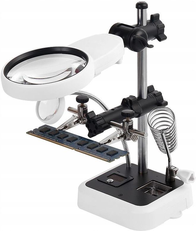 Reball Trzecia Ręka Multi Lupy Uchwyt Lutownic Ledy Usb NWA0001042 ...