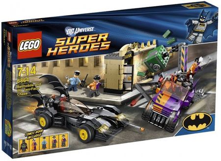 LEGO 6864 SUPER HEROES The Batmobile and the Two-Face Chase