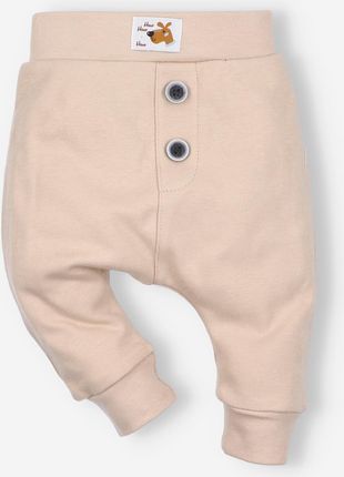 Spodnie niemowlęce PSIAKI z bawełny organicznej dla chłopca