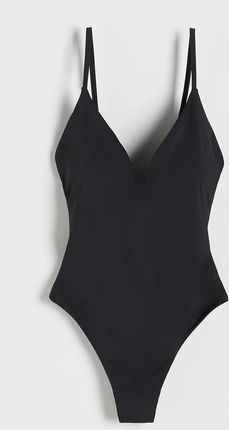 Reserved - Jednoczęściowy strój kąpielowy - Czarny