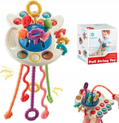 Montessori Zabawka Sensoryczna Gryzak Niemowląt 68859