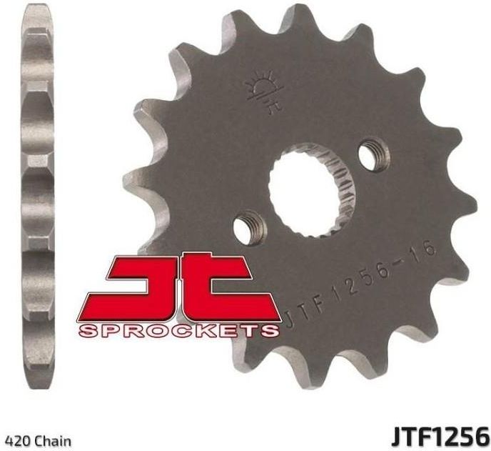 Części motocyklowe Jt Sprockets Zębatka Przednia F1256 13 13Z 420 7261118 Opinie i ceny na