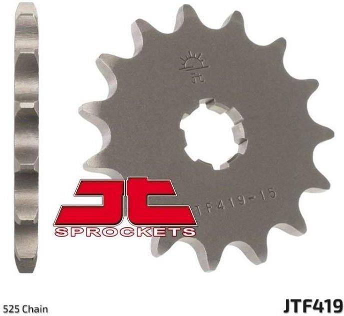 Części motocyklowe Jt Sprockets Zębatka Przednia F41914 14Z 525