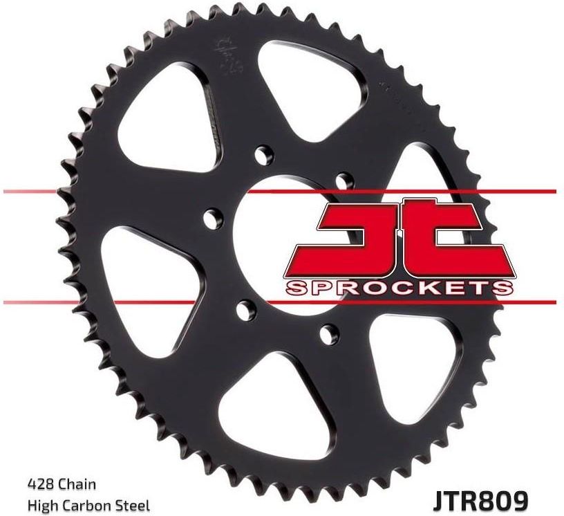 Części motocyklowe Jt Sprockets Zębatka Tylna Stalowa R809.49 49Z 428