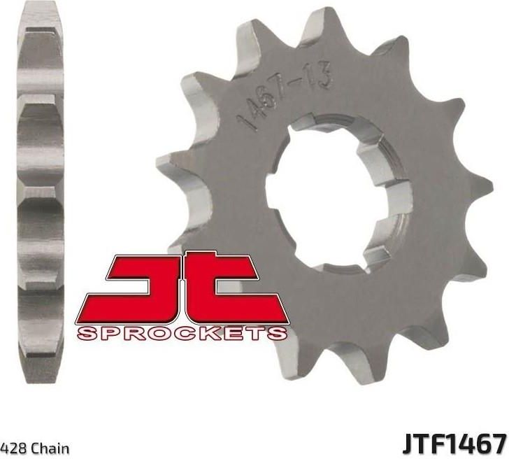 Części motocyklowe Jt Sprockets Zębatka Przednia F146713 13Z 428