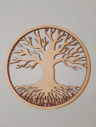 Drzewo życia szczęścia panel ażurowy na ścianę 28 cm