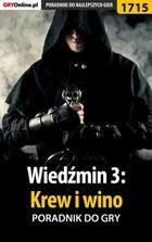 Wiedźmin 3: Krew i wino - poradnik do gry - Jacek `Stranger` Hałas (E-book)