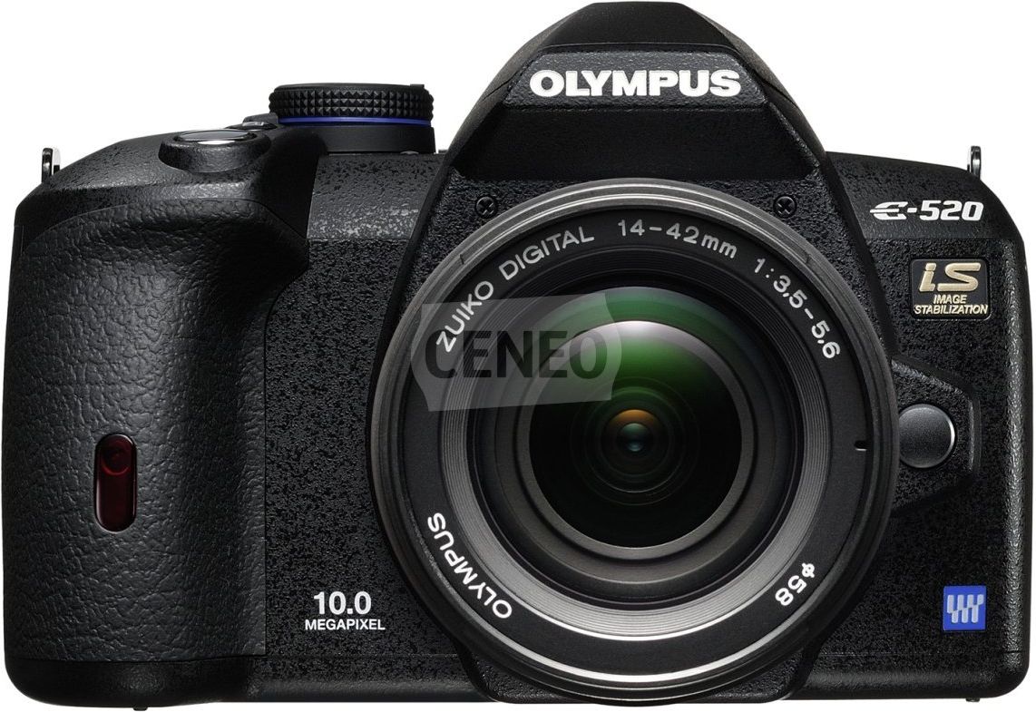 Lustrzanka Olympus E 520 + 14-42mm f/3,5-5,6 + 40-150mm f/4