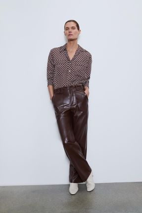 Kieszenie P2C Xxc__s Zara Koszula Print - Ceny i opinie