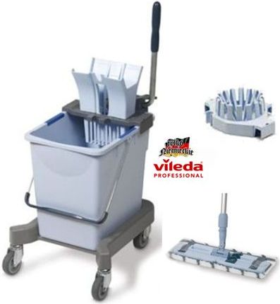 Set Vileda UltraSpeed Pro Starterkit Double met Steel