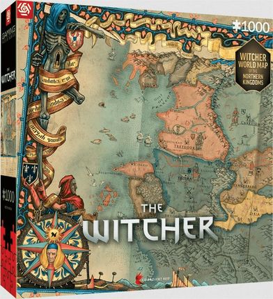 Merch Gaming Puzzle The Witcher 3 The Northern Kingdoms 1000