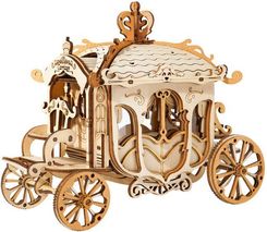 Robotime Technology Puzzle Drewniane 3D Kareta 92 Elementy